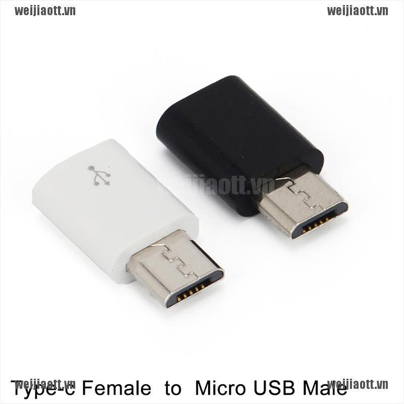 Đầu Chuyển Đổi Wejt Usb-C Type C Sang Micro Usb Male