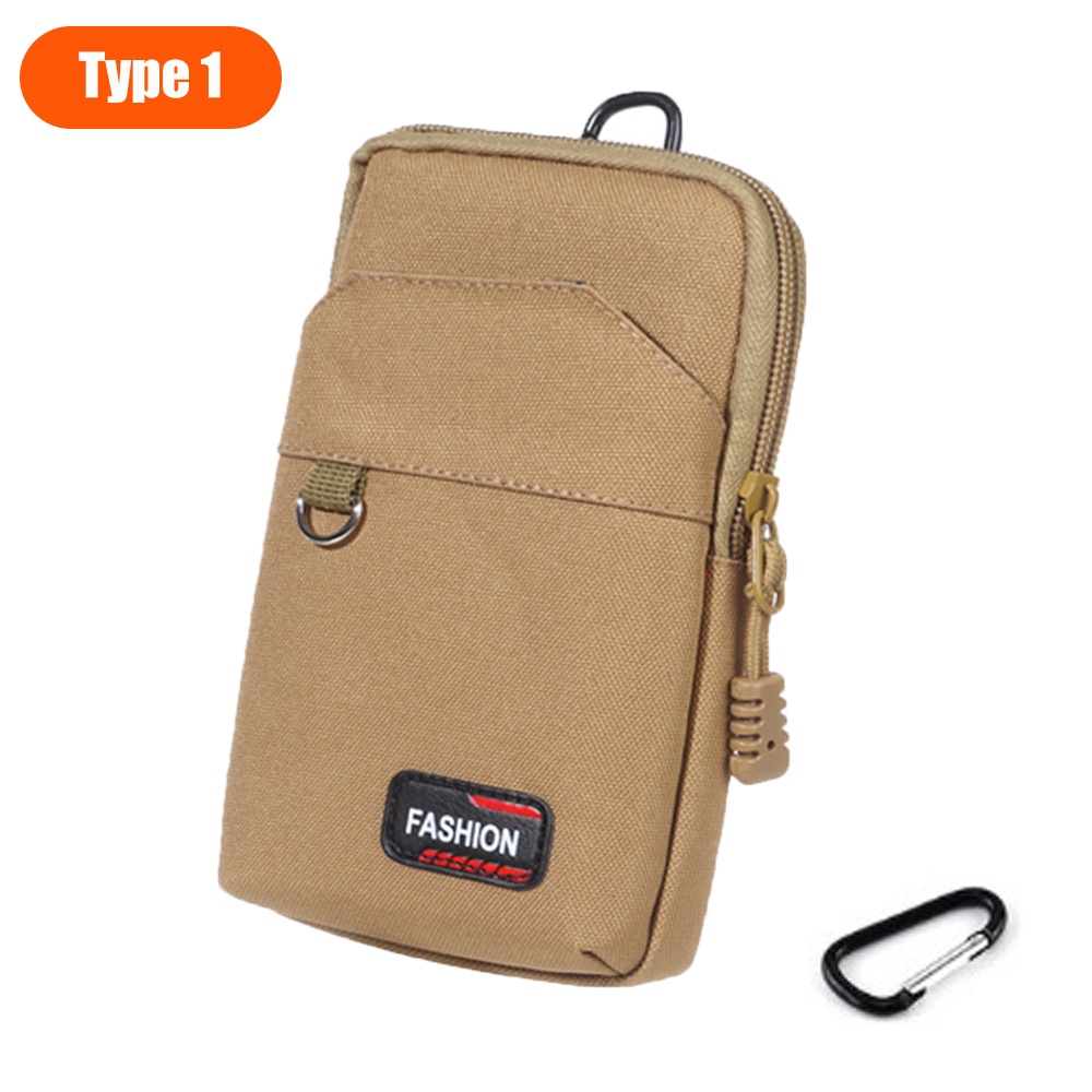 Túi Đựng Điện Thoại Đeo Hông / Thắt Lưng Thiết Kế Ba Ngăn Tiện Dụng Mang Theo Du Lịch / Cắm Trại