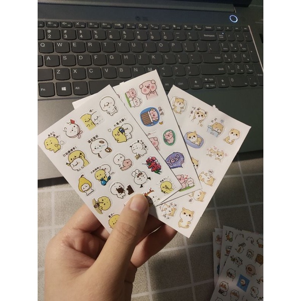 1 Tấm Sticker Ngẫu Nhiên Trang Trí Sổ Tay Nhật Kí