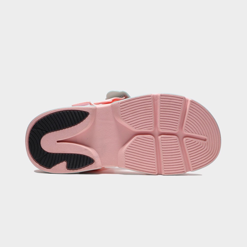 Giày sandal nữ Shondo F7 đế bằng hồng nhạt nữ tính - F7T0071