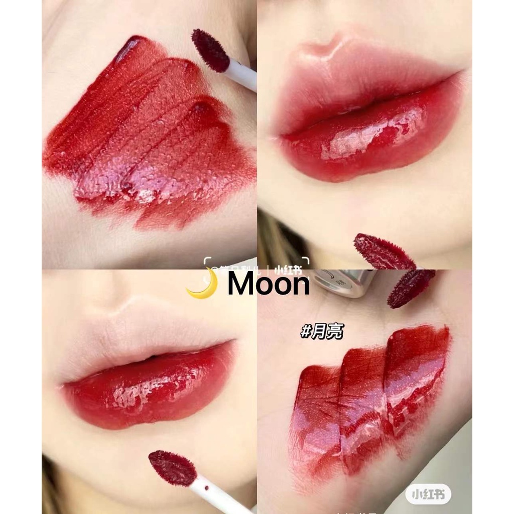 Zhisun Astronaut Lip Glaze Red Brown Neptune Saturn độ ẩm sáng bóng tạo nên chất son lỏng Son bóng