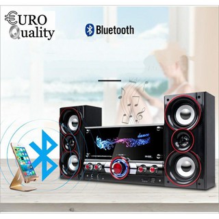 Bộ loa âm thanh Bluetooth gia đình - loa vi tính cỡ lớn hát karaoke có kết nối Bluetooth USB