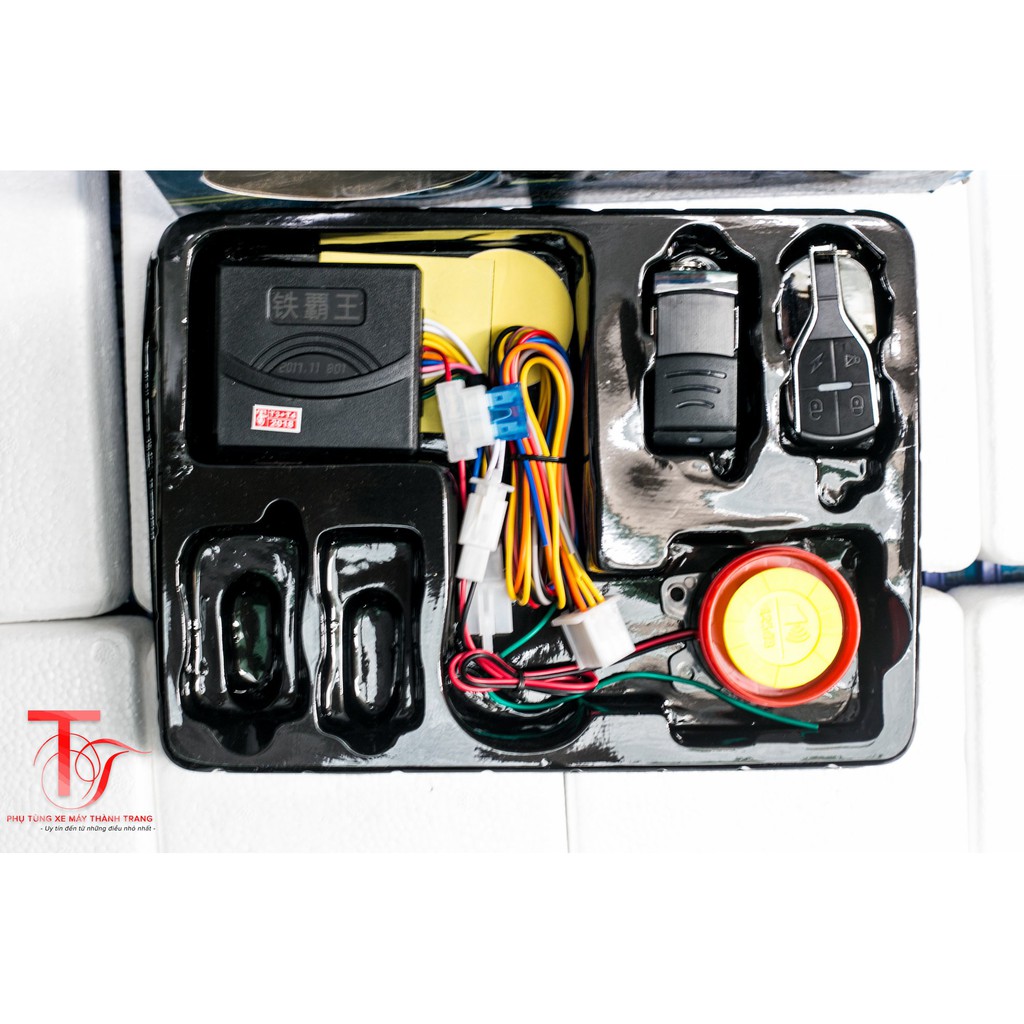 BÁO ĐỘNG CHỐNG TRỘM XE MÁY HỘP XANH CHÍNH HÃNG