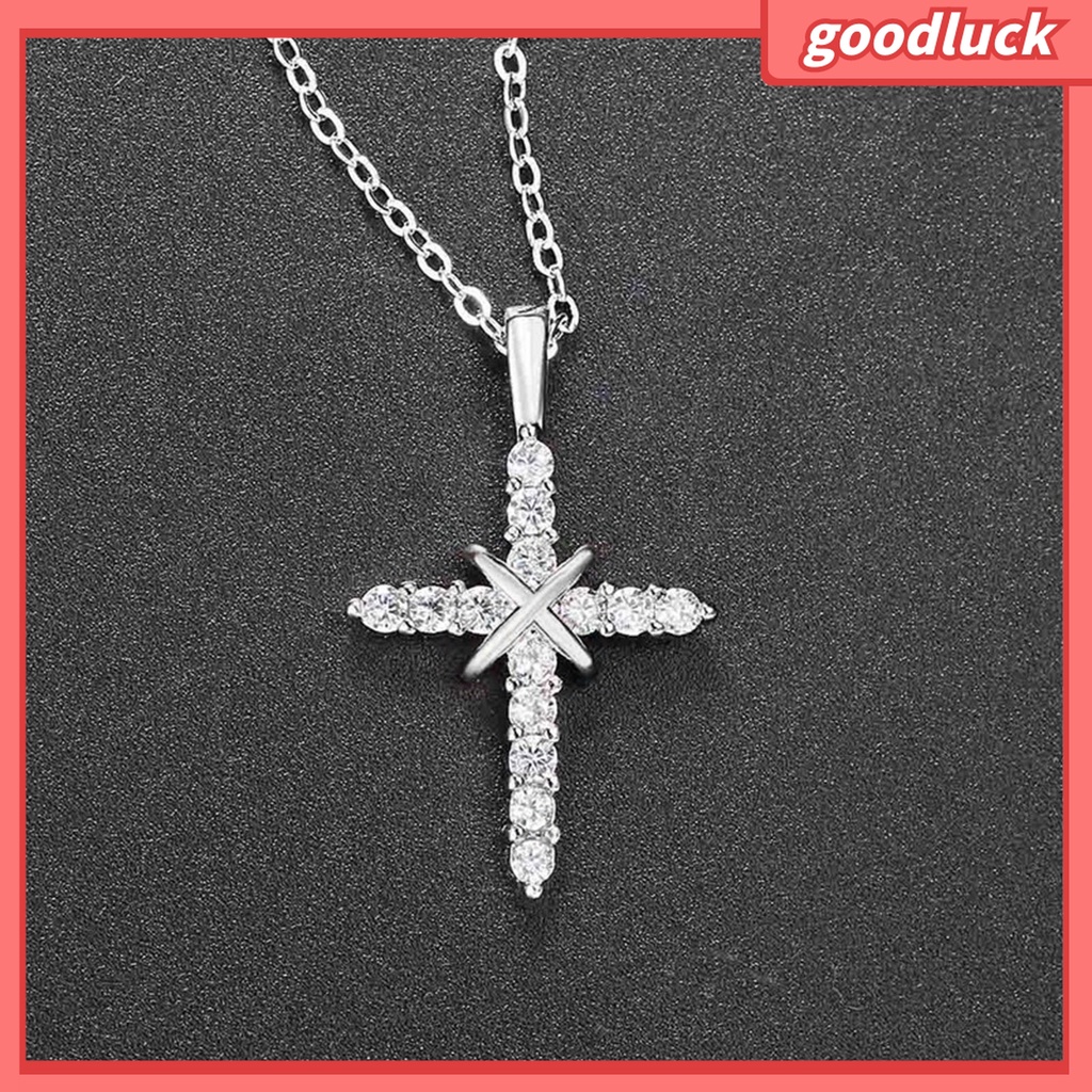Goodluck| Vòng cổ Mặt Hình Thánh Giá Chất Liệu Hợp Kim Phong Cách Thời Trang