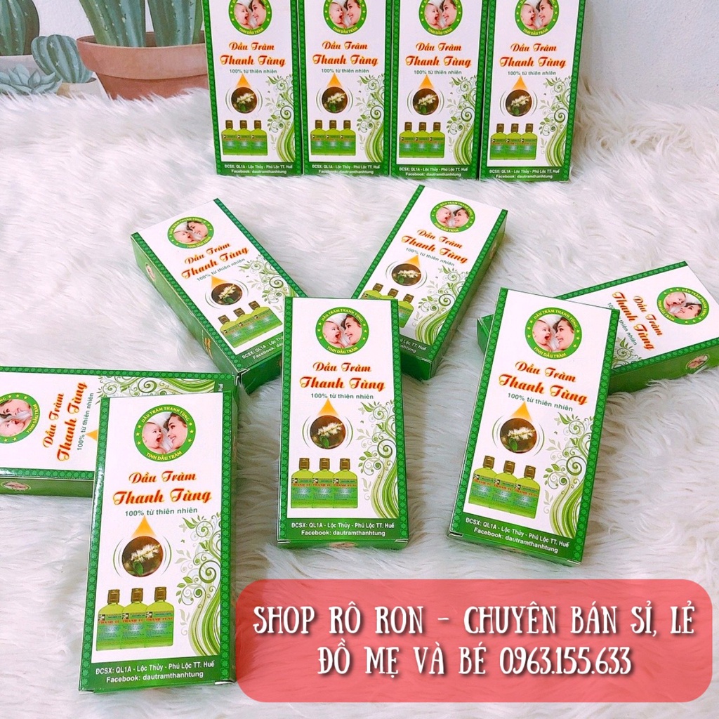 Tinh dầu Tràm Huế nguyên chất - Dầu Tràm Huế Thanh Tùng 110ml - Shop Rô Ron
