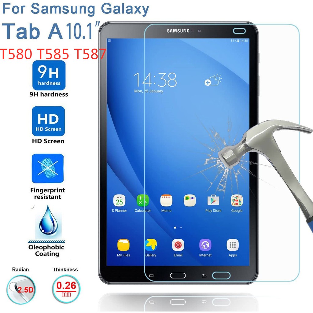 Kính Cường Lực Hd Cho Samsung Galaxy Tab A / A6 10.1 Sm-T580 T585 T587