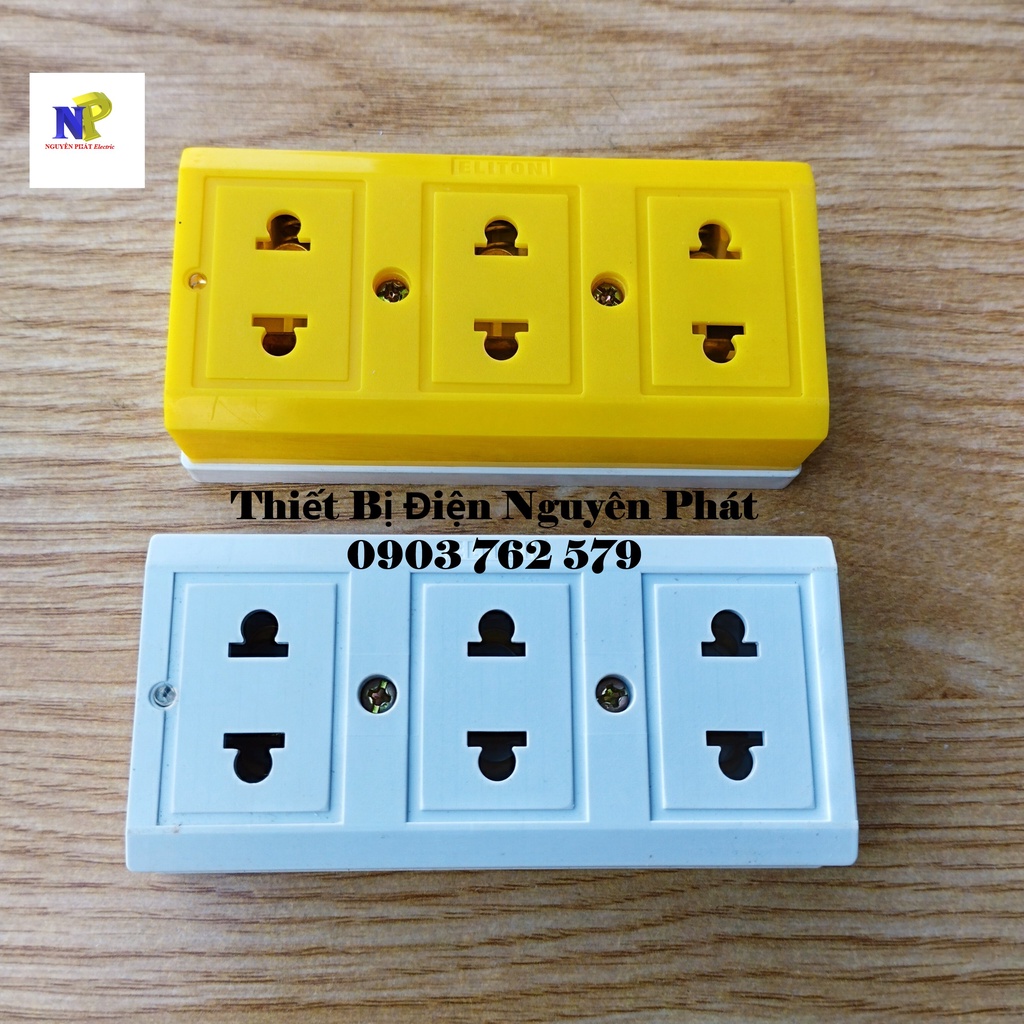Ổ Cắm 3 Lổ Có Đa Năng 16A-250V