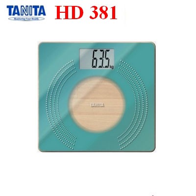 Cân sức khỏe điện tử Tanita Nhật Bản HD381 xanh