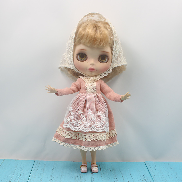 ICY DBS doll dress skirt + bandana dress azone Li Jia licca clothes baby clothes