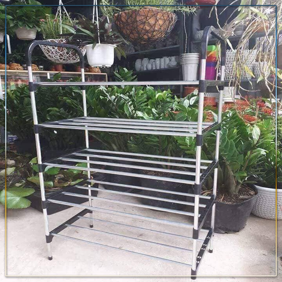 KỆ DÉP INOX 5 TẦNG giá gốc