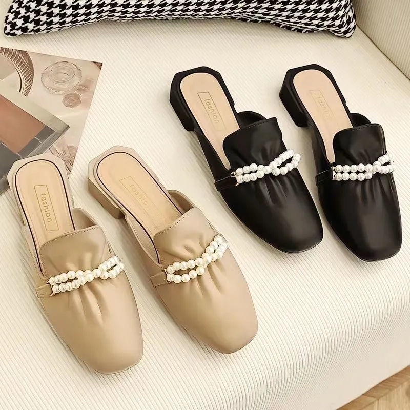 Dép Bít Mũi Phong Cách Hàn Quốc Thời Trang Mùa Hè Mới Cho Nữ