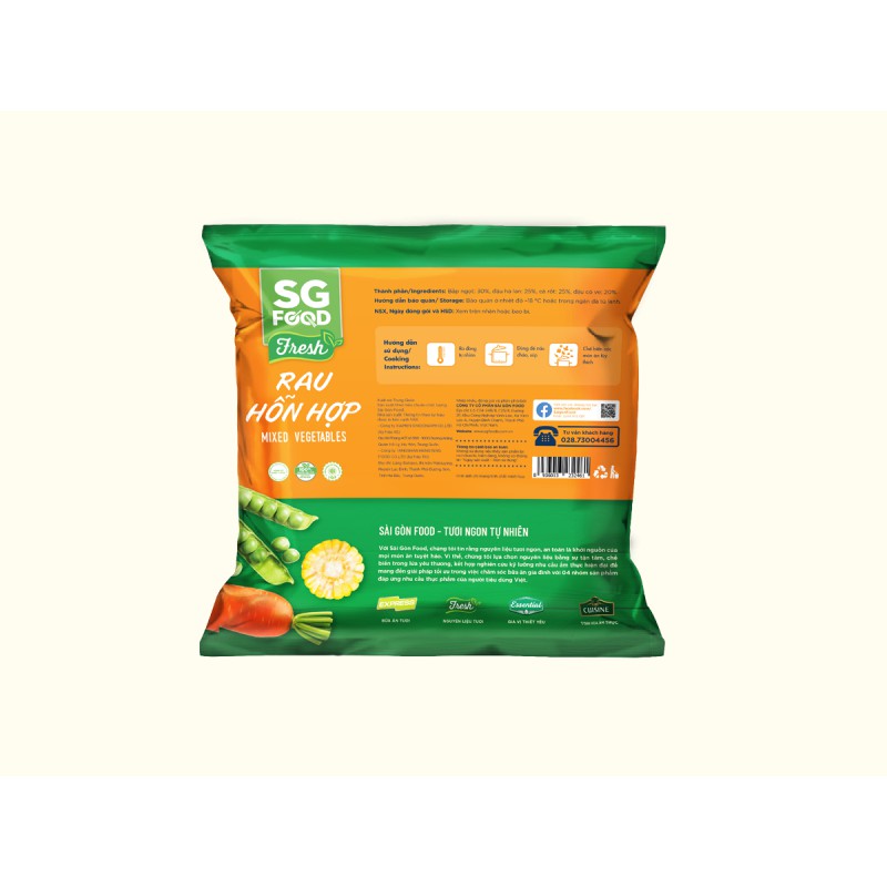 Hỗn hợp rau 500g | BigBuy360 - bigbuy360.vn