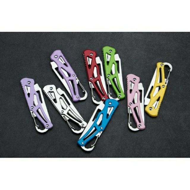 DAO GẤP MINI EDC THÉP KHÔNG GỈ- DÙNG TREO MÓC KHOÁ.