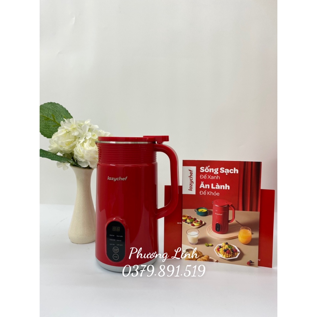 Máy xay nấu đa năng 5 in 1 Lazychef 800ml, 9 in 1 Lazychef 1200ml- Hàng Chính Hãng - Bảo Hành 12 Tháng
