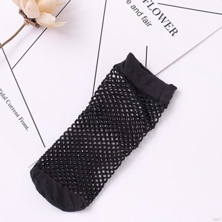 Vớ lưới đen trơn mắt cá phong cách
