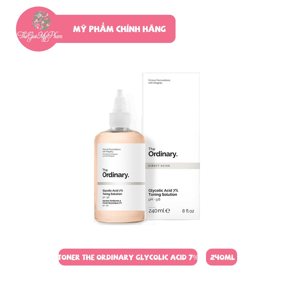 Toner The Ordinary Glycolic Acid 7% Toning Solution 240ml