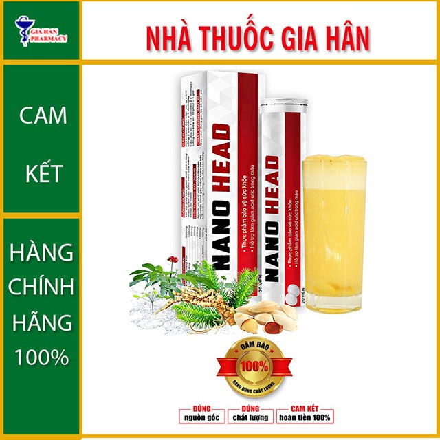 NANO HEAD VIÊN SỦI TIỀN ĐÌNH GIÚP TĂNG CƯỜNG LƯU THÔNG MÁU.