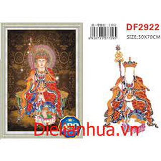 Tranh đính đá phật địa tạng df2922 chưa đính