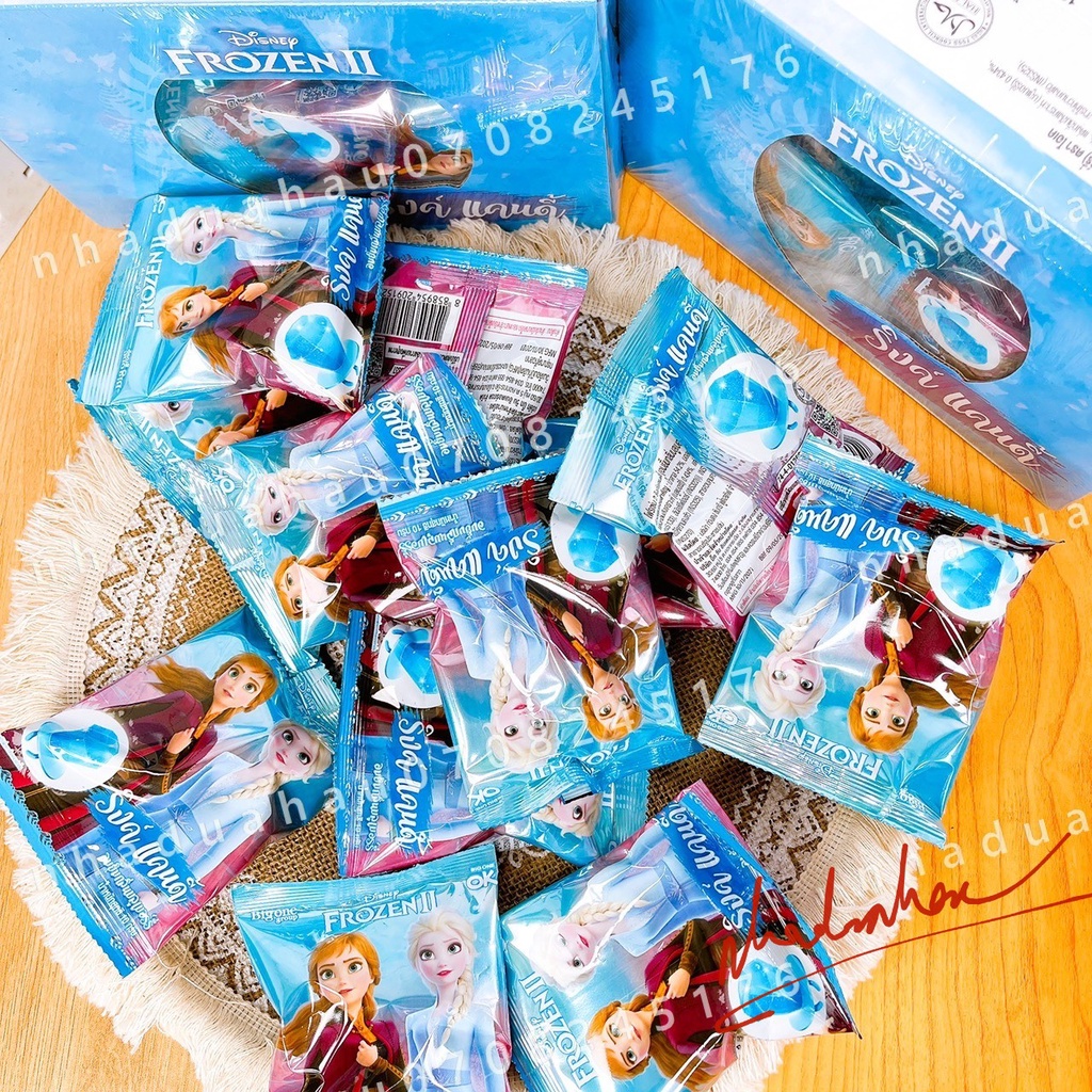 Kẹo nhẫn kim cương/ gấu/ công chúa Tuyết Elsa/ Pororo vị trái cây vải/dâu/nho/cola cái 10gam
