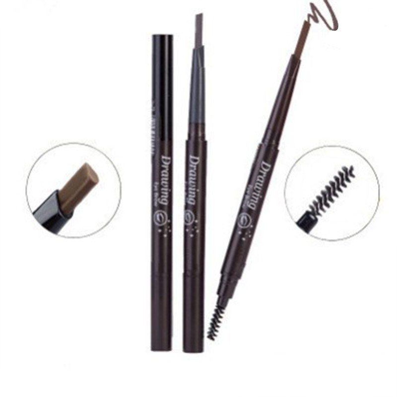 Bút Kẻ Lông Mày Hai Đầu Xoay Tự Động Lâu Trôi Chống Nước Và Mồ Hôi | BigBuy360 - bigbuy360.vn