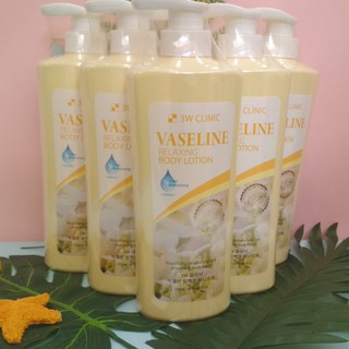 SỮA DƯỠNG THỂ HƯƠNG VASELINE MỸ PHẨM CHĂM SÓC DA TOÀN THÂN HÀN QUỐC CHÍNH HÃNG 3W CLINIC RELAXING BODY LOTION VASELINE