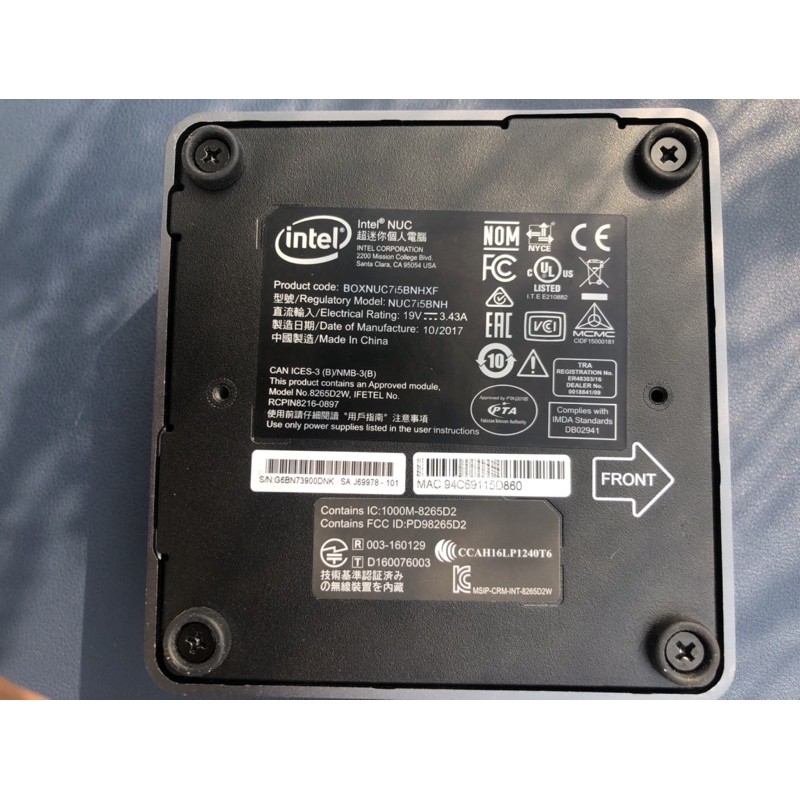 Máy tính để bàn siêu nhỏ INTEL NUC7i5 NUC7i7 thế hệ 7 cực mạnh mới 97-98% rất đepj | BigBuy360 - bigbuy360.vn