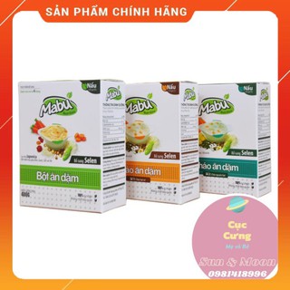 Cháo ăn Dặm Bột ăn Dặm Mabu 400g 900g [Date 07/2022]