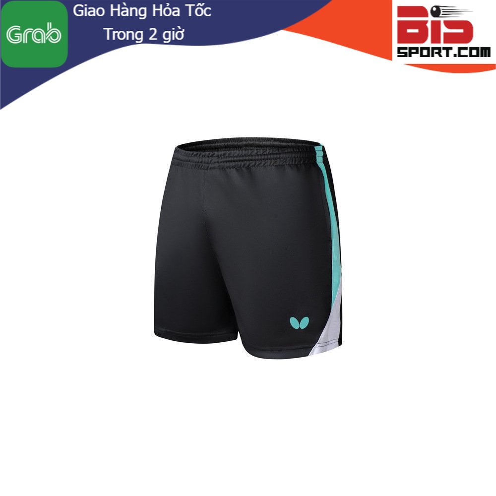 Quần Bóng Bàn Butterfly 82103 Đen Kiểu Xanh Lá