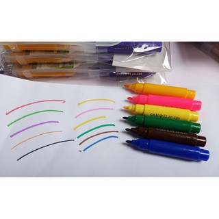 Bút lông màu 2 đầu 12 màu FP-C01
