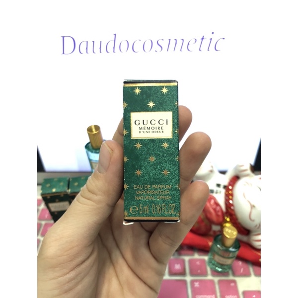[ mini ] Nước hoa Guici Memoire d’une Odeur EDP gucci 5ml | Thế Giới Skin Care