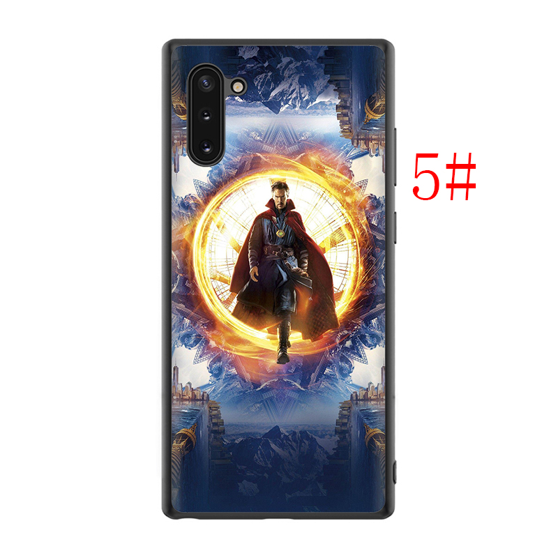 MARVEL Ốp Lưng Silicone In Hình Doctor Strange 64z Cho Samsung A5 2017 A6 A8 Plus A7 A9 2018 Note 8 9