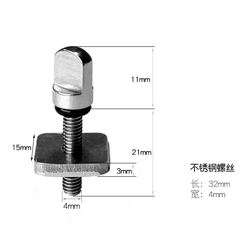Ốc vít vặn phin cho phin vây đuôi SUP đứng | Fin Screw