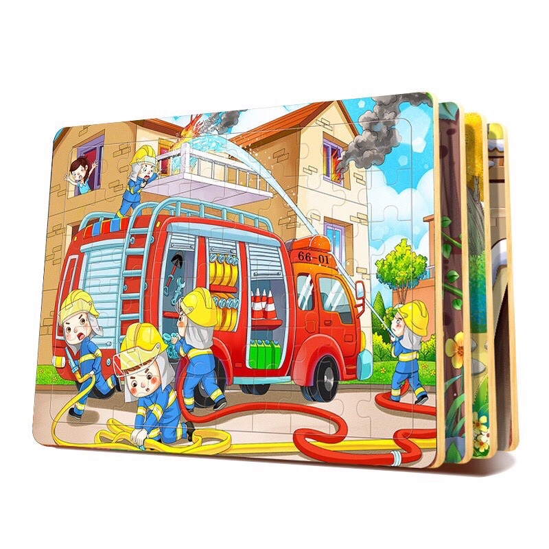 Tanh ghép gỗ 60 mảnh🌈 Tranh ghép hình bằng gỗ