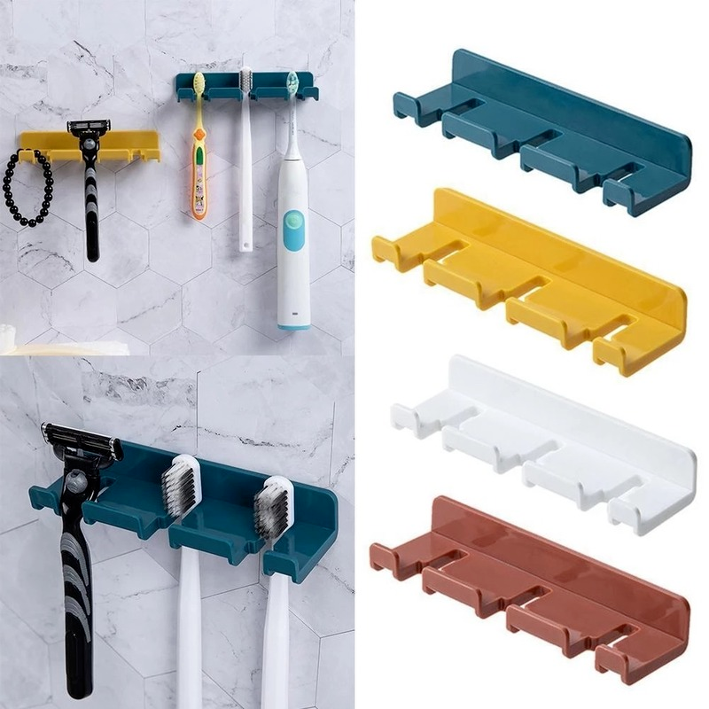 Giá gắn tường để bàn chải đánh răng tiện lợi