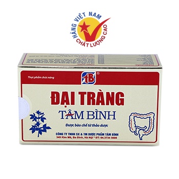 Đại Tràng Tâm Bình/ Đại tràng Tâm Bình Extra  - Hộp 60 viên