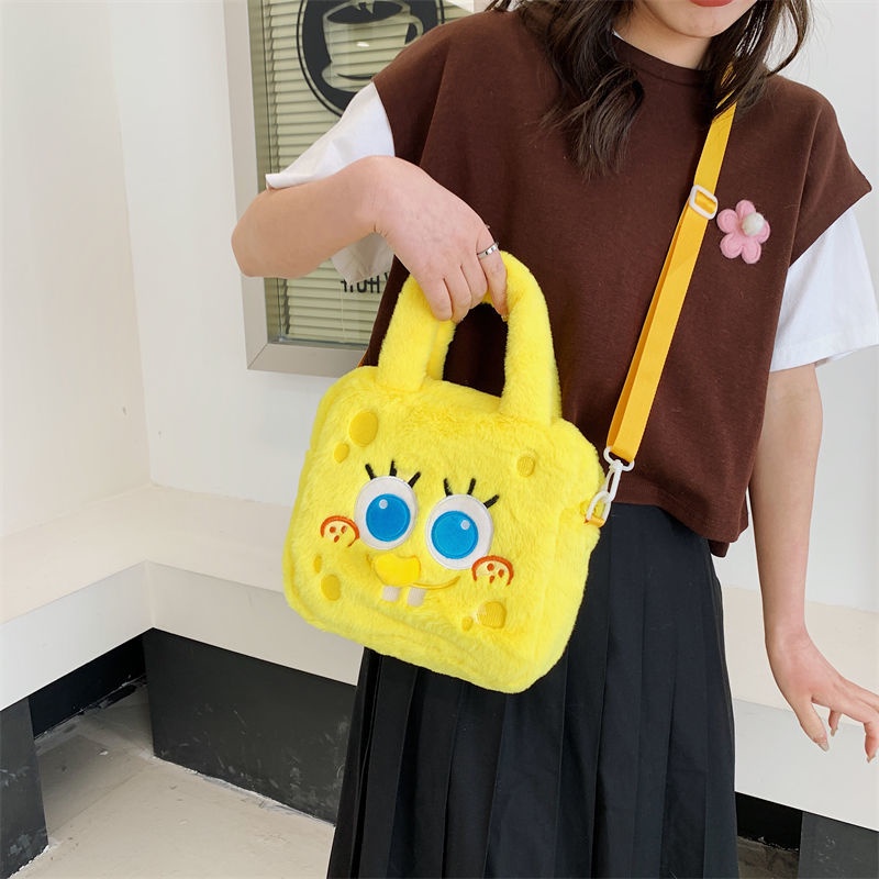 Túi Đeo Chéo Hình SpongeBob Dễ Thương