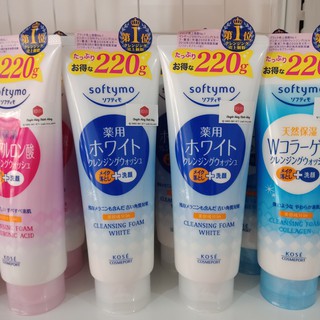 Sữa rửa mặt Kose Softymo Collagen 220g