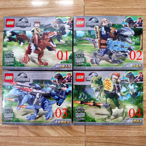Bộ Lego Ninza khủng long tiền sử No.99546