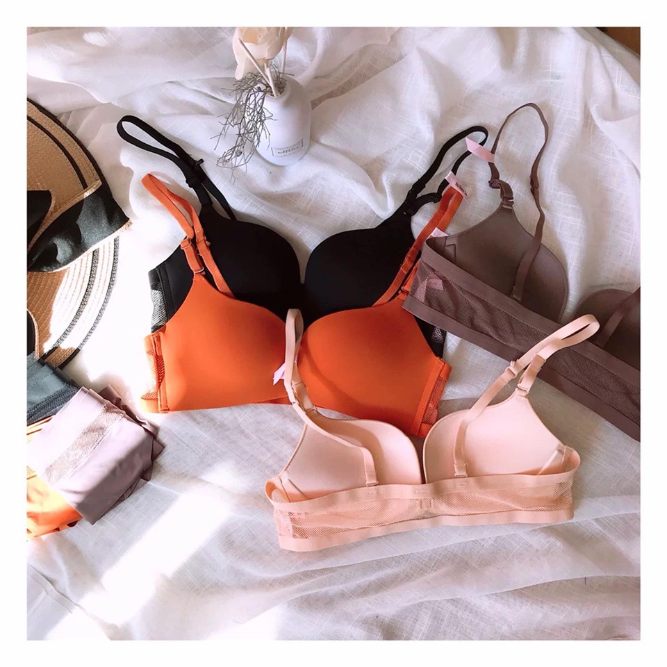 Bộ đồ lót cài trước dây lưới mút mềm nâng ngực không gọng Sexy | BigBuy360 - bigbuy360.vn