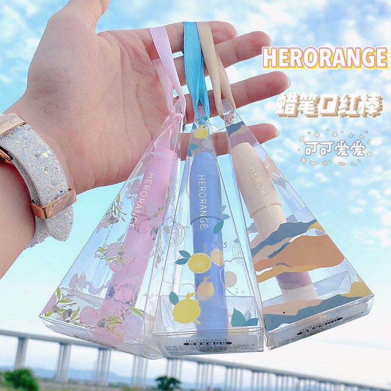 [Hàng mới về] Son môi cấp ẩm lâu trôi tông màu trẻ trung xinh xắn