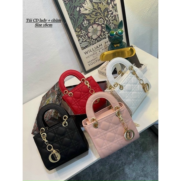 Túi xách cầm tay mini diòrlady