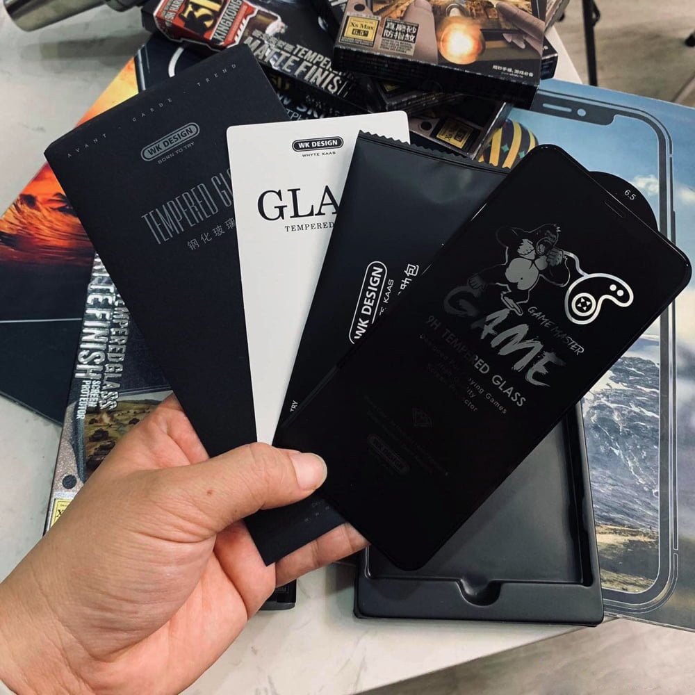 Kính cường lực chống bám vân tay chính hãng W,K dành cho iphone 6Plus/ 7Plus , iPhone 11