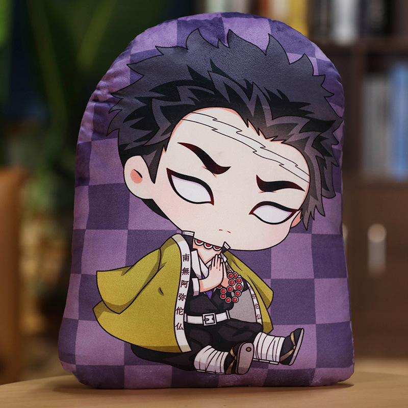 Gối Nhồi Bông Mềm Mại Hình Nhân Vật Anime Demon Slayer Kamado Tanjirou Nezuko Shinobu Zenitsu YT3
