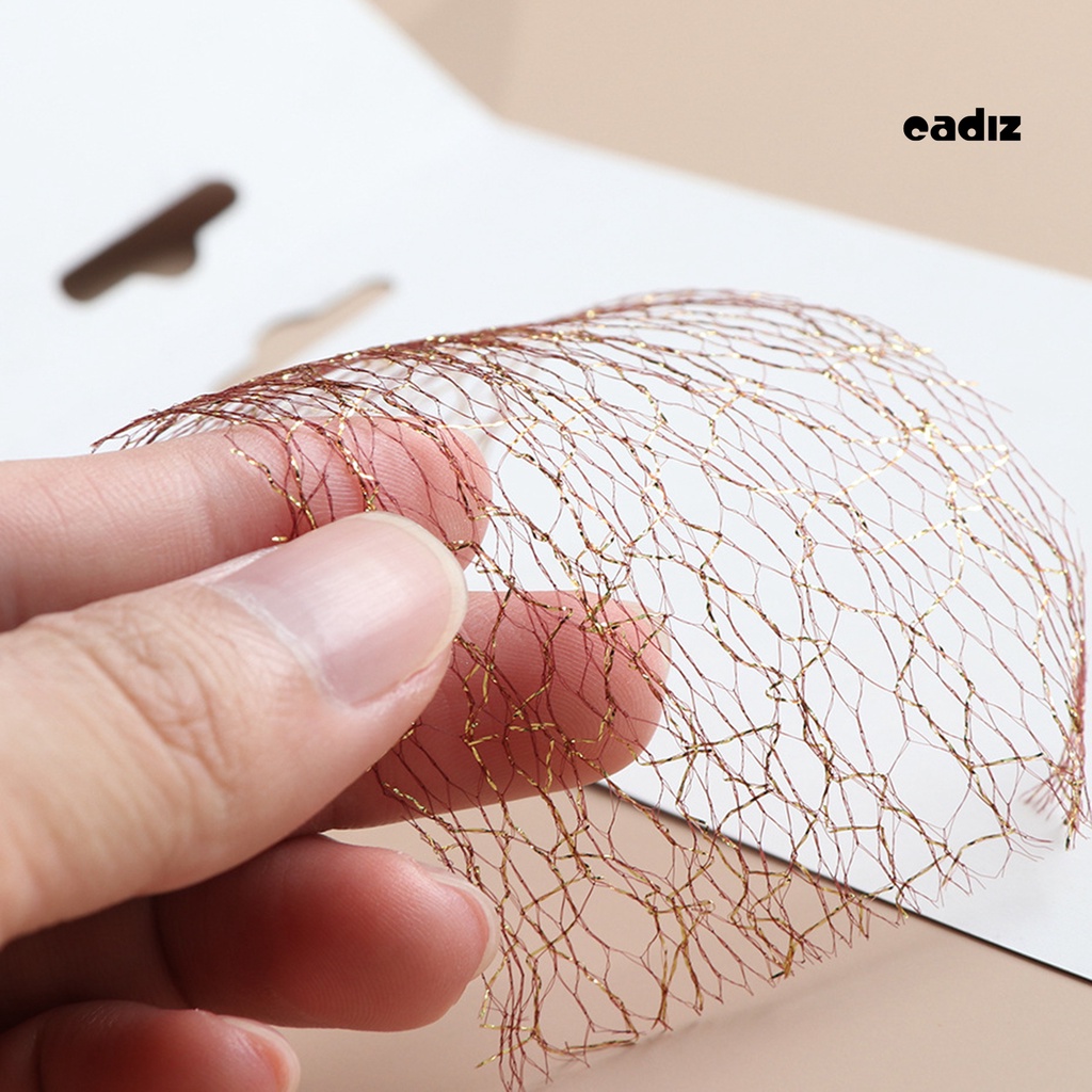 1 Hộp Nhãn Dán Trang Trí Móng Tay Dạng Lưới 3D Chắc Chắn Bền Bỉ Dành Cho Bạn Gái