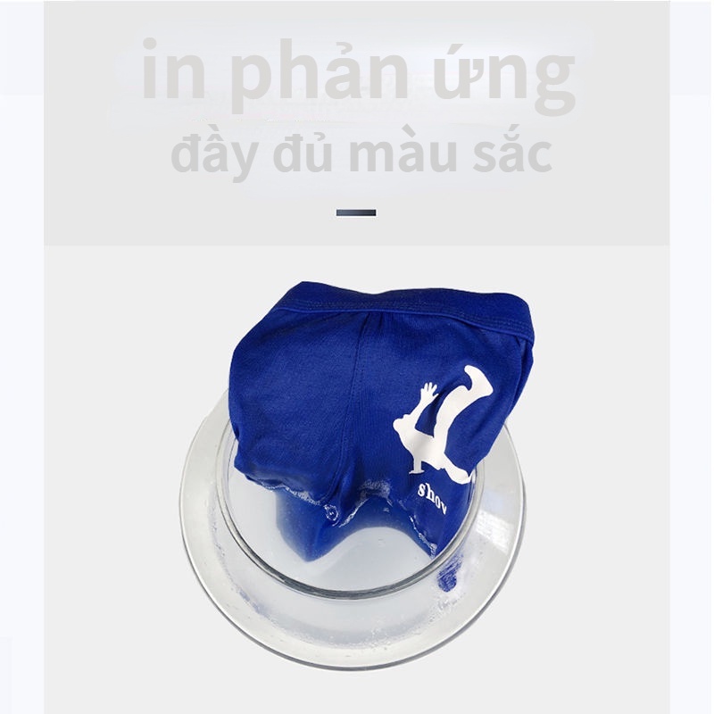 Quần Lót Boxer Cotton Thoáng Khí Phong Cách Thể Thao Thời Trang Cho Nam