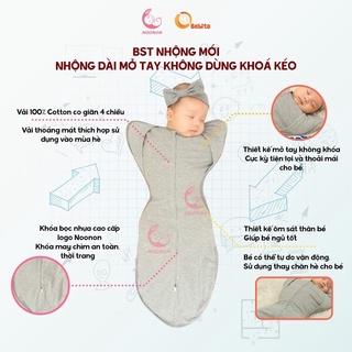 Nhộng Chũn NOONON Chính Hãng Loại Cao Cấp NCD01_Giúp Bé Ngủ Ngon NCD01