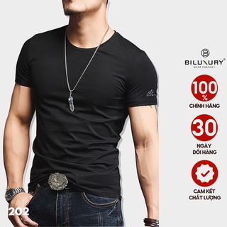 Áo phông nam Biman by Biluxury thun co giãn 4 chiều nhiều màu sắc trẻ trung