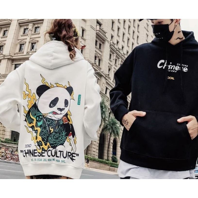 áo hoodie sweater nỉ unisex form rộng gấu trúc chất nỉ freeship toàn quốc M31 | BigBuy360 - bigbuy360.vn
