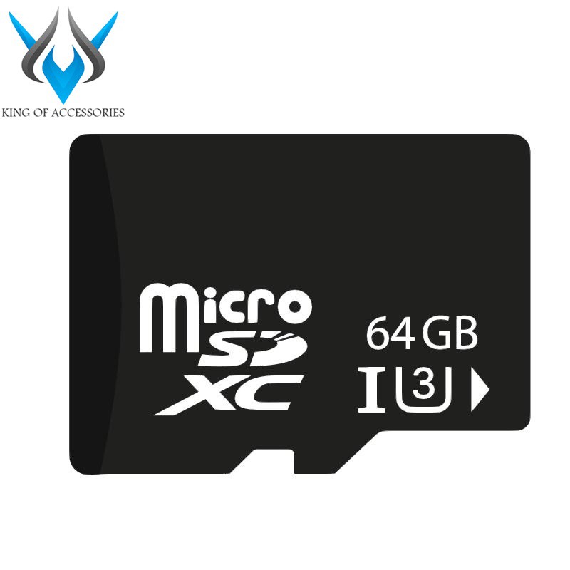 Thẻ nhớ microSDXC Noname 64GB UHS-I U3 hỗ trợ 4K (Đen)
