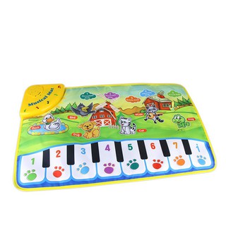 Coolplay Thảm âm nhạc kiểu dáng đàn piano xinh xắn cho các bé